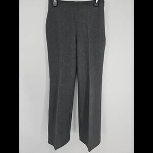 Talbots Work Dress Pants Heather GRAY Sz 6p  Modern Fit‎ (JO1804)